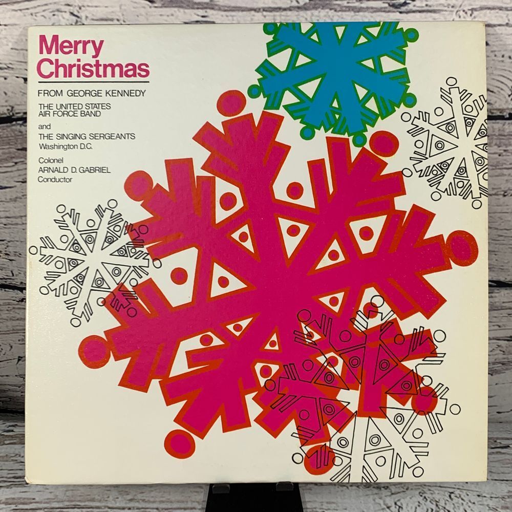 US‎ Air Force Band - Merry Christmas [Vinyl Record Album 1979] Military Holiday